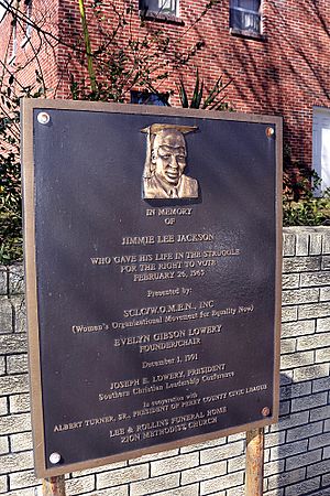 Jimmie Lee Jackson memorial