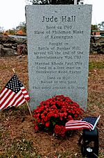 Jude hall grave Winter St cem Exeter NH 2018