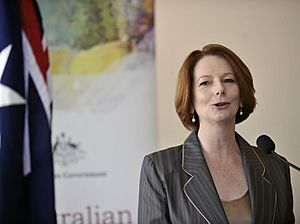 Julia Gillard August 2011