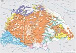 Kingdom of Hungary - Ethnic Map - 1495