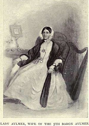 Lady Louisa Anne Aylmer wife of Matthew Whitworth, 5th Lord Aylmer