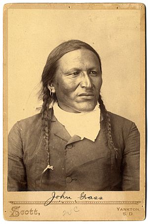 Lakota chief John Grass by George W Scott, 1880s.jpg