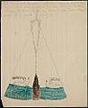 Ledger Drawing - Big Elk's Tipi (an Omaha Indian chief)