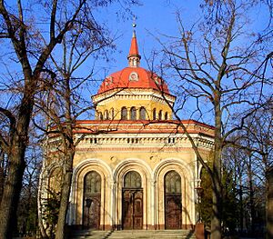 Legnica, kaplica cmentarna - 9 grudnia 2008 r.