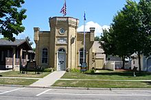 Grand Army of the Republic Hall in Litchfield, Minnesota.