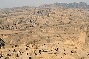 Loess landscape china