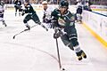 Manraj Hayer playing hockey