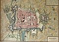 Map of Cambrai 1710