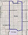 Map of Winnetka, Los Angeles