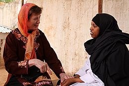 Mary Robinson in Somalia
