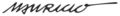 Mauricio de sousa signature