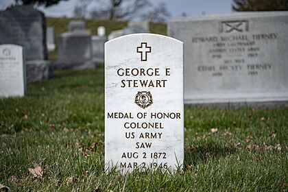 Medal of Honor recipient gravestone in Arlington National Cemetery, Arlington, Virginia in the 2020s - 326