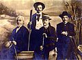 Mendele Mos Sholem Aleichem Ben-Ami Bialik Odessa 1910