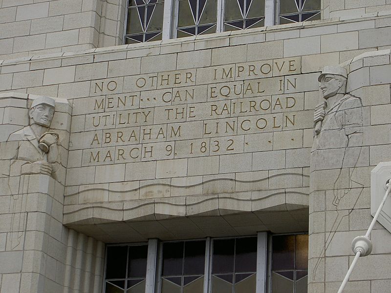 Omaha Union Station Quote (left)