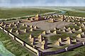 Parkin Mounds Aerial HRoe 2016