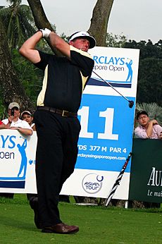 Phil Mickelson at 2007 Barclays Singapore Open