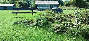 Pinney Homestead erected 1825 outbuilding