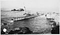 Point Honda shipwreck site September 8, 1923, Santa Barbara Co., California. U.S.S. Chauncey as she stands today.... - NARA - 295449