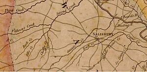 Portion of Rowan County 1833