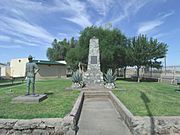 Sacaton-Matthew B. Juans Memorial -1-Matthew B. Juan-Ira Hayes Veterans Memorial Park