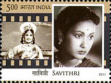 Savitri 2011 stamp of India