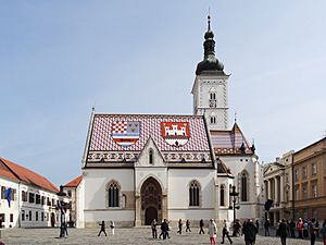 St. Mark's Church, Zagreb 01