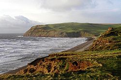 St Bees south head from path