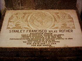 Stanley rother memorial