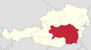 Location of Styria