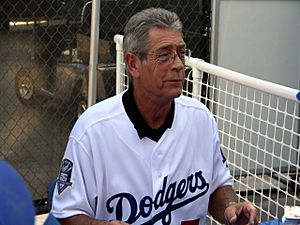 Steve Yeager 2008 NLCS