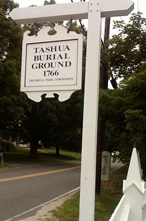 Tashua Burial Ground Sign