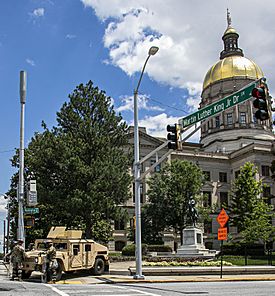 The Georgia State Capital Georgia National Guard