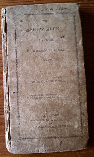 The Shipwreck - Fifth Edition (?) by William Falconer, 1813
