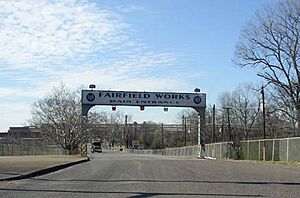 U. S. Steel Fairfield Works in Fairfield, Alabama