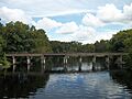 US 41 Withlacoochee River Bridge; View of CSX Bridge