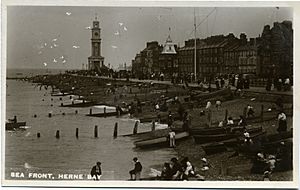 View from HerneBay Pier pre-1914
