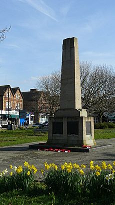 War Memorial, Wallington Green - geograph.org.uk - 1208900