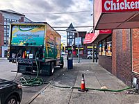 Waste Restaurant Cooking Oil Truck in Hempsted New York
