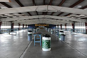 Watkins Glen International Garage Area