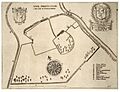 Wenceslas Hollar - Spalding abbey (State 2)