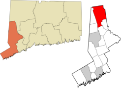 New Milford's location within the Western Connecticut Planning Region and the state of Connecticut
