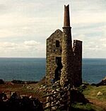 Wheal Owles historic tin mine Cornwall UK