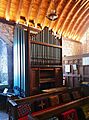 2024 Interior of Zennor Church (13) Heard Organ