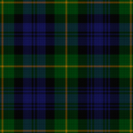 92nd (Gordon Highlanders) Regiment, and Clan Gordon tartan, centred, zoomed out