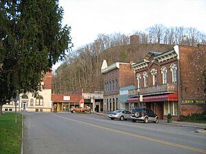 Historic section on the Monroe County side