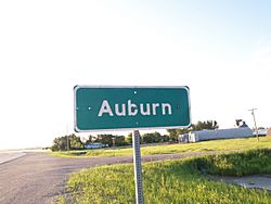 Sign for Auburn