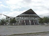Auditorio Juan Pachín Vicéns, Bo. Canas Urbano, Ponce, Puerto Rico, mirando al oeste