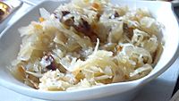 Bacon and cabbage side dish