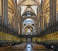 Barcelona Cathedral Interior - carved choir stalls