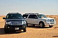 Black & White Ford Expedition 2012